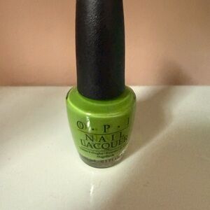 OPI Nail Lacquer Bright Green Bottle